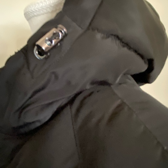 Calvin Klein Womens Black Downfill Puffy Hooded Winter Coat. Sz S - Picture 8 of 16